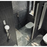 MaybahGlass 198x60 MGD-797-5 (прозрачное стекло/хром матовый) Image #6