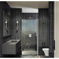 MaybahGlass 198x60 MGD-797-5 (прозрачное стекло/хром матовый) Image #5