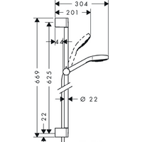 Hansgrohe Croma Select E Vario EcoSmart 26583400 Image #14