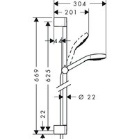Hansgrohe Croma Select E Vario EcoSmart 26583400 Image #14