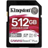 Kingston Canvas React Plus SDXC 512GB SDR2V6/512GB