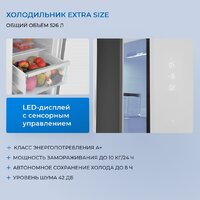 Холодильник side by side ZUGEL ZRTD459GW - Превью изображения №66 — Интернет-магазин Your Sale