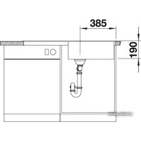 Blanco Zia XL 6 S (антрацит) [517568] Image #4