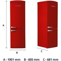 Холодильник Vestfrost VR-FB373-2E2RD - Превью изображения №14 — Интернет-магазин Your Sale