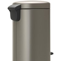 Мусорное ведро Brabantia Pedal Bin NewIcon 12 л (платиновый) - Превью изображения №3 — Интернет-магазин Your Sale