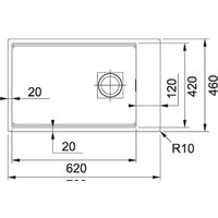 Franke Kanon KNG 110-62 125.0528.618 (кофе) Image #2