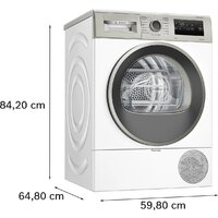 Сушильная машина Bosch Serie 4 WTH85VMSPL - Превью изображения №7 — Интернет-магазин Your Sale