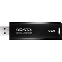 Внешний накопитель ADATA SC610 2TB SC610-2000G-CBK/RD - Превью изображения №2 — Интернет-магазин Your Sale