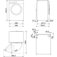 Стиральная машина Smeg WM3T84RU4 - Превью изображения №2 — Интернет-магазин Your Sale