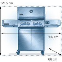Газовый гриль для дачи Napoleon Prestige 500 Connected RSIB P500VXRSIBPK-PL-PHM - Превью изображения №2 — Интернет-магазин Your Sale