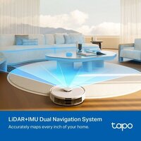 Робот-пылесос TP-Link Tapo RV30 Max (белый) - Превью изображения №11 — Интернет-магазин Your Sale