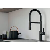 Blanco Catris-S Flexo (черный/матовый хром) Image #2