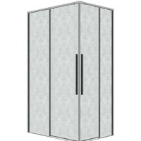 Grossman Galaxy 80x195 1/2.K33.01.80.10.02 (хром/шиншилла стекло) Image #2