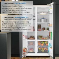 Холодильник side by side ZUGEL ZRSS630C - Превью изображения №56 — Интернет-магазин Your Sale