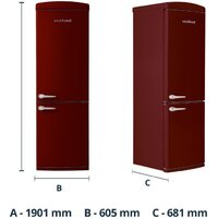 Холодильник Vestfrost VR-FB373-2E2BR - Превью изображения №4 — Интернет-магазин Your Sale