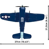 Конструктор Cobi Historical Collection WWII Grumman F6F Hellcat - Превью изображения №8 — Интернет-магазин Your Sale