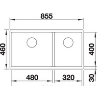 Blanco Subline 480/320-U (кофе) 523593 Image #2