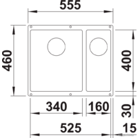 Blanco Rotan 340/160-U 523078 (белый) Image #2