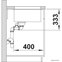 Blanco Rotan 340/160-U 523078 (белый) Image #5