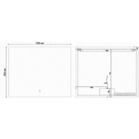 Grossman Зеркало Pragma-норма Black LED 18100802 (с сенсорным выключателем и подогревом) Image #4