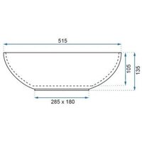 Умывальник Rea Pearl U0265 - Превью изображения №5 — Интернет-магазин Your Sale