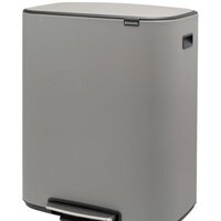 Brabantia Bo Pedal Bin 60 л (минерально-серый) Image #4