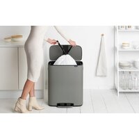 Brabantia Bo Pedal Bin 60 л (минерально-серый) Image #8
