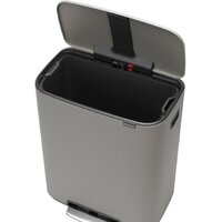 Brabantia Bo Pedal Bin 60 л (минерально-серый) Image #5