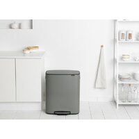 Brabantia Bo Pedal Bin 60 л (минерально-серый) Image #14