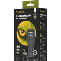Фонарь Armytek Dobermann Pro Magnet USB (белый) - Превью изображения №3 — Интернет-магазин Your Sale