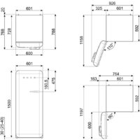 Smeg FAB28LWH6 Image #9