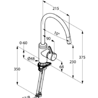 Kludi Bingo Star 428039678 (сталь) Image #3