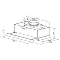 Кухонная вытяжка Zigmund & Shtain K 017.6 W - Превью изображения №2 — Интернет-магазин Your Sale