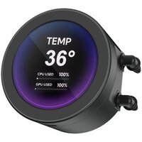 Система жидкостного охлаждения для процессора Sama Q70 360 (черный) - Превью изображения №6 — Интернет-магазин Your Sale