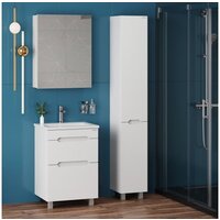 Onika Шкаф-пенал Айленд 30 403081 (белый) Image #5