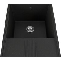 Кухонная мойка Kernau KGS D 6078 1B1D Deep Black + Gold Metallic - Превью изображения №2 — Интернет-магазин Your Sale