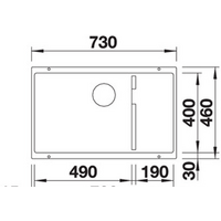 Blanco Subline 700-U Level (белый, корзинчатый вентиль) Image #2