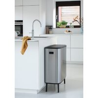 Brabantia Bo Touch Bin Hi 2 x 30 л (стальной с защитой от отпечатков) Image #5