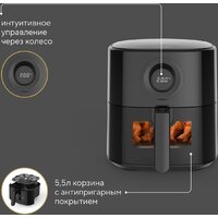 Аэрогриль (аэрофритюрница) Hyundai HYF-5003 - Превью изображения №3 — Интернет-магазин Your Sale