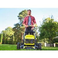 Газонокосилка Ryobi RY18LMX46A-250 (с 2-мя АКБ 5 Ач) - Превью изображения №3 — Интернет-магазин Your Sale