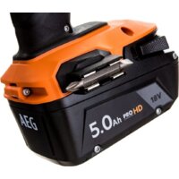 Ударная дрель-шуруповерт AEG Powertools BSB 18C3BL-502C 4935478939 (с 2-мя АКБ 5 Ач, кейс) - Превью изображения №9 — Интернет-магазин Your Sale