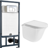 WeltWasser Telbach 004 GL-WT + Marberg 507 SE (белый глянец/хром)