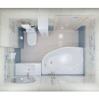 Ванна Triton Николь 160x100L (с каркасом) - Превью изображения №4 — Интернет-магазин Your Sale