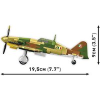 Конструктор Cobi Historical Collection WWII Fiat G.55 Centauro - Превью изображения №6 — Интернет-магазин Your Sale
