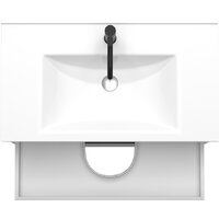 ЗОВ Тумба с умывальником Парма 70 P70LWP0MWMC1B-OL70 (белый матовый) Image #2