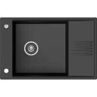 Кухонная мойка Kernau KGS D 6078 Deep Black - Превью изображения №2 — Интернет-магазин Your Sale