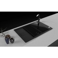Кухонная мойка Kernau KGS D 6078 Deep Black - Превью изображения №7 — Интернет-магазин Your Sale