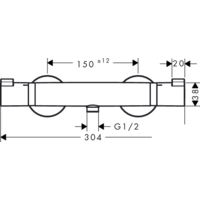 Hansgrohe Ecostat 13116000 Image #2