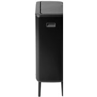 Brabantia Bo Touch Bin Hi 2 x 30 л (черный матовый) Image #4