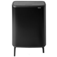 Brabantia Bo Touch Bin Hi 2 x 30 л (черный матовый) Image #1